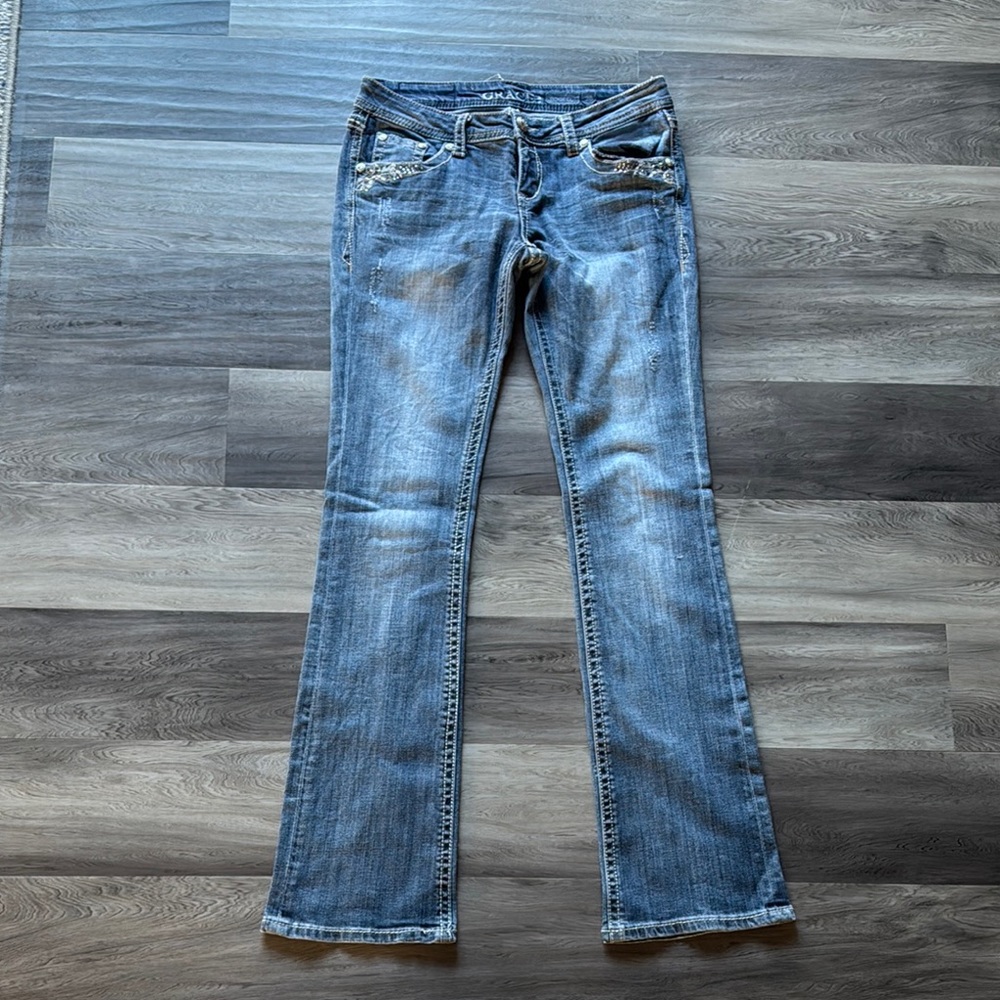 Grace in LA Boot Cut Jeans size 28